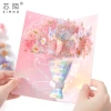 Xinmo Eternal Bond Flower Bouquet Greeting Card Festival Gratitude Mini Card ins Creative High-end Thank-you Blessing Card Application Scenario